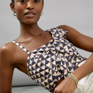 Farm Rio Quintana Cropped Tank